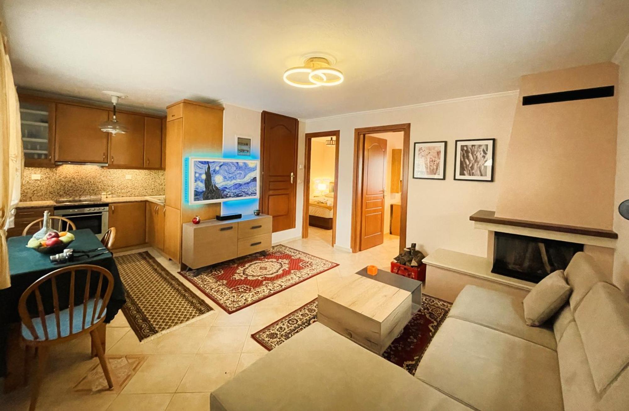 Stefan'S House Apartment เนอาเปรามอส ภายนอก รูปภาพ
